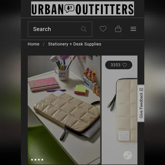 🔮3/$30 UO 16" Laptop Sleeve - Picture 4 of 5